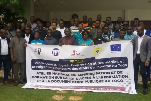Le CONAPP adresse l'équation de l'accès à l'information au Togo