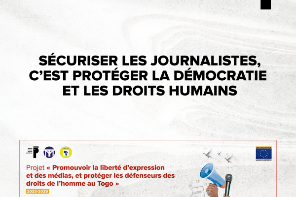 La sécurité des journalistes au cœur de l'action de FOE Togo